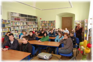 Spotkanie w bibliotece Miejskiej w Żaganiu