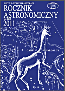 rocznik, astronomiczny, 2011, tabele, pdf