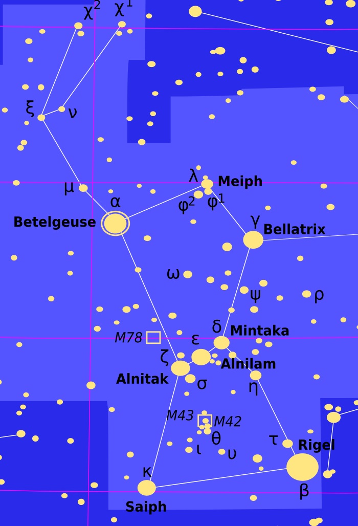Orion,Betelgeza,supernowa