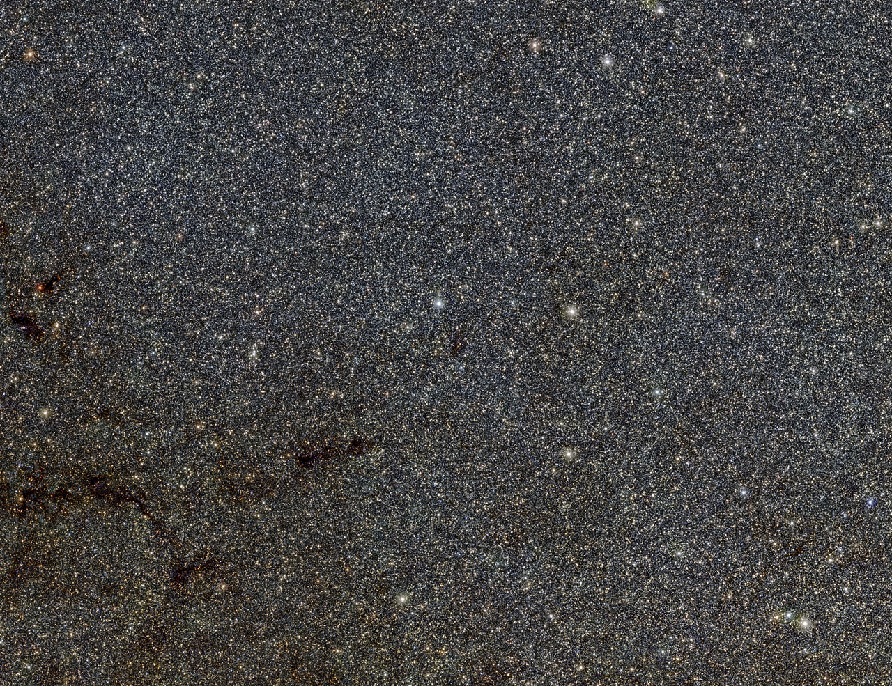Part of the VVV view of the bulge of the Milky Way from ESO