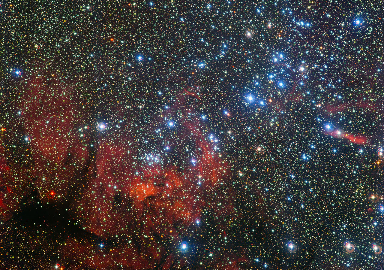 star cluster NGC 3590