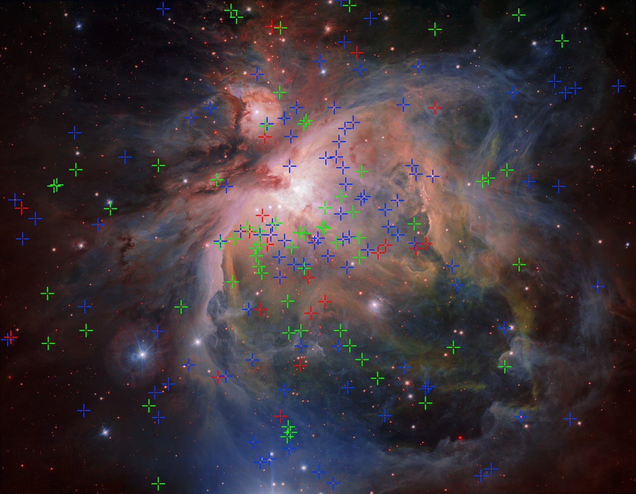 ESO,VLT,VST,M42,Orion Nebula