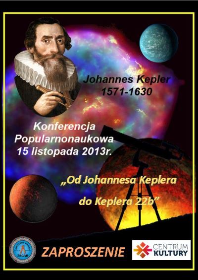 Konferencja,Johannes Kepler,Żagań,Sekcja Astronomiczna,Centrum Kultury