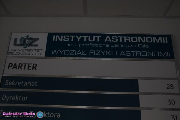 Wizyta w Instytucie Astronmii