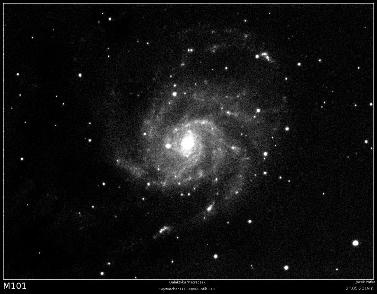 M101 Galaktyka Wiatraczek