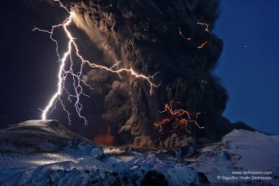 Erupcja wulkanu Eyjafjallajökull